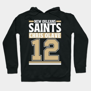 New Orleans Saints Chris Olave 12 Edition 3 Hoodie